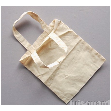 SACO C/ASAS 20X24CM TECIDO CRU